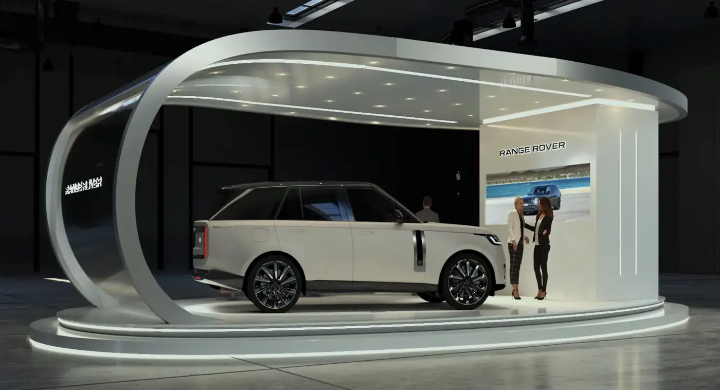Range Rover — Περίπτερο έκθεσης
